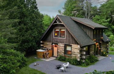 Private Adirondack Log Cabin, Hot Tub, Sauna & Swimming Hole, near Whiteface - Foto 62