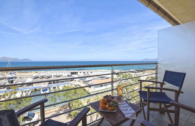 Modern Apartment in Can Picafort Nice View of the Harbor, Near the Beach - Foto 1