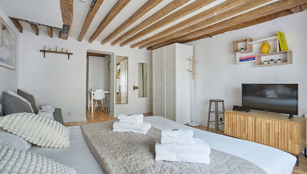 Charming Apartment Center of Paris By Studio Prestige - Foto 5, Habitación