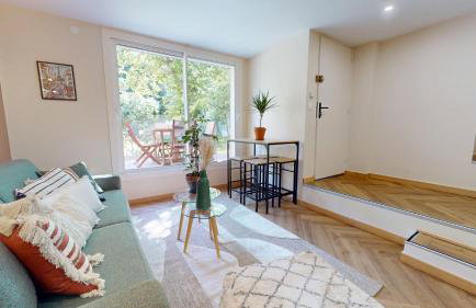 Appartement design et cosy avec terrasse a 10min de Paris et RER C Vitry sur Seine a 150m - Foto 8