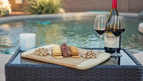 Desert Oasis Amazing Pool Waterfall Firepit Office - Foto 4