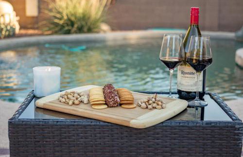 Desert Oasis Amazing Pool Waterfall Firepit Office - Foto 4