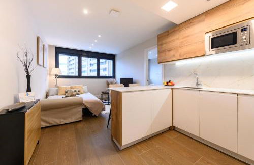 JES214B - Piso de lujo de 1 dormitorio con hermosas vistas a la ciudad - Alquiler temporal - Foto 19