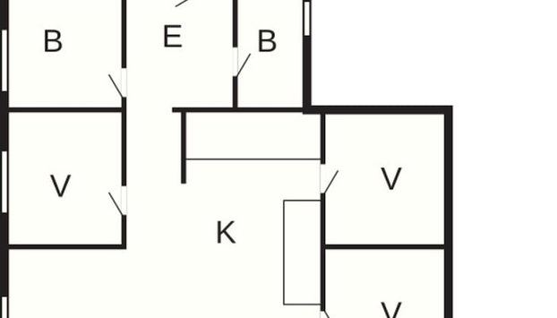 8 Person Holiday Home in Albaek-by Traum - Foto 4, Plano