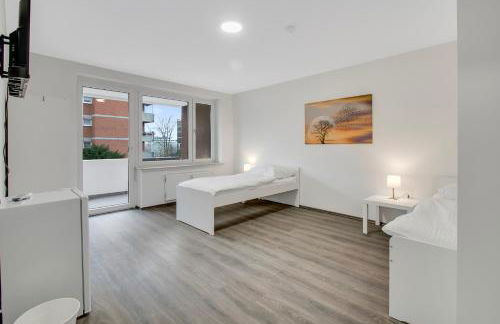 Monteursunterkunft mit Balkon in Bergkamen - Photo 11