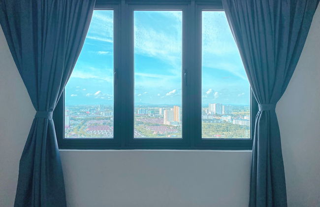 Comfy 3-Bedrooms Apartment at Meritus Residensi - Foto 53