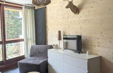 Studio 25m2, 5 pers, 30m des pistes, balcon sud - Foto 4