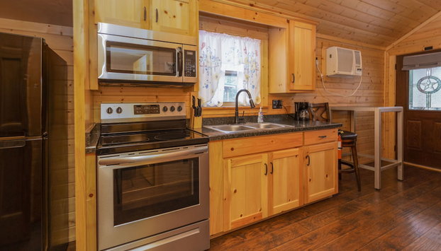 Log Cabin for Family Glamping Vacation near San Antonio - Foto 5, Habitación