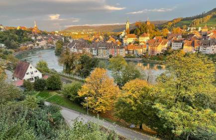 Panorama-Wohnung in Laufenburg mit Carport und Bahn-Bus-gratis KONUS - Foto 3