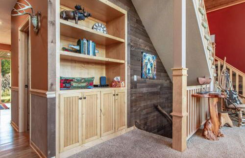 Spacious Leech Lake Home on 2 Private Acres, 200' of lake shore 15 Minutes to Walker with boat lift, dock, swimming, fire pit - Foto 19