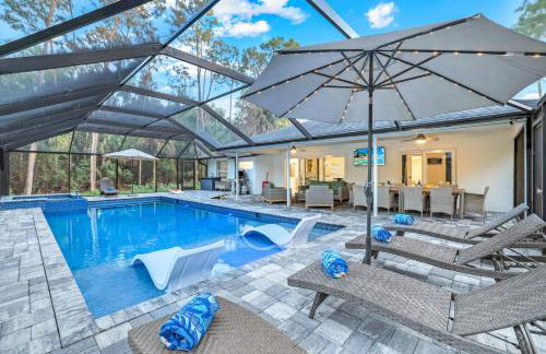 Lux Fam Private Resort Pool Spa, 2 Private Pickleball Courts, Basketball, Ping Pong Table, Mini Golf, Close To Beach & Dining Home Sleeps 8 - Photo 36