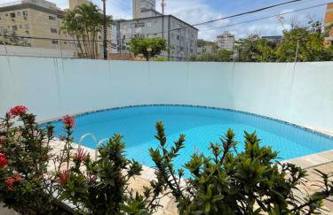 Apartamento Praia do Tombo Guarujá 120m do mar - Foto 63