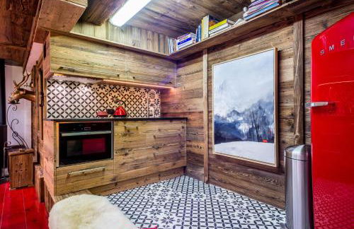 Chalet à Megève-Vauvray - Grands Appartements , vue Mont Blanc - Foto 8