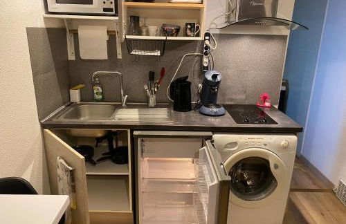 Nancy, Magnifique studio totalement climatisé, meublé, salle de bains et wc séparés, parking privé, cuisine équipée, WIFI - Foto 28