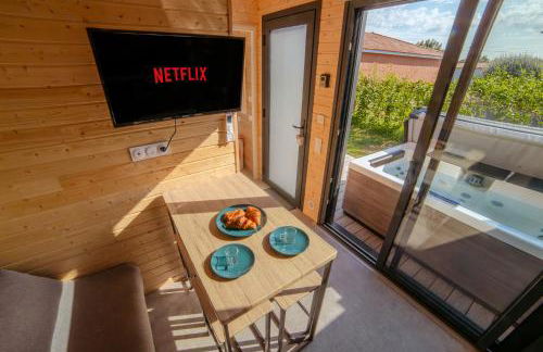 Les Laponyas I Chalets climatisés avec jacuzzi privatif - Foto 12