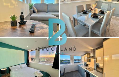 Two Bedroom Flat by Brookland Stays Serviced Accommodation Short Lets Leeds with Free WiFi - Foto 1