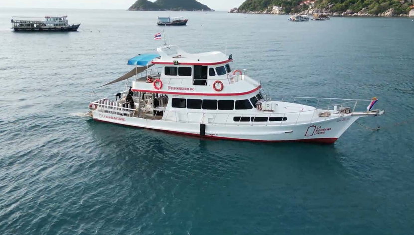 Snorkel en Koh Tao - Foto 2, Embarcación durante la actividad