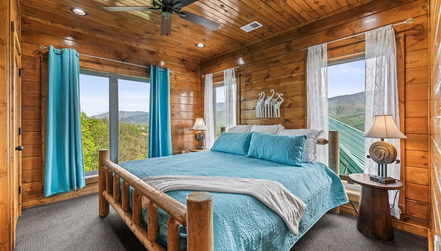 Breathtaking Views 10 Bedroom Cabin by Heavenly Views Resort - Foto 3, Habitación