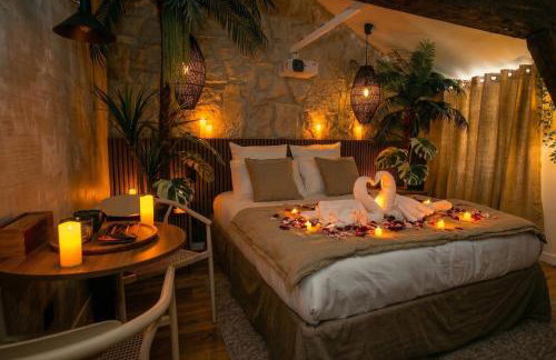 Suite Luxe Eden - Hammam Privé et Cinéma Immersif - Expérience unique - Foto 7