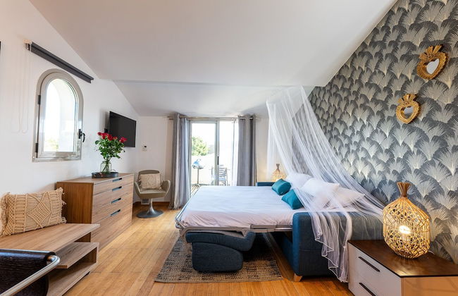 Top Floor Studio Le Nid d’Amour Mandara Beach - Foto 7