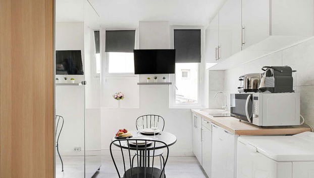 Amazing Studio in the Heart of the Marais - Foto 4, Cocina privada