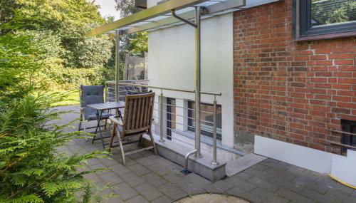 Neue zentrale Souterrain-Wohnung 24h Self Check-In - Foto 3, Garden, Garden view