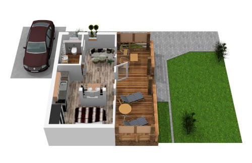 Bungalow Hühnergott beim Boddenstrand - Foto 23