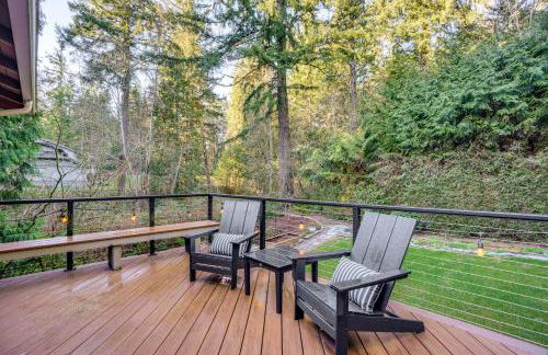 Luxe Redmond Family Home Sauna, Solarium and Creek - Foto 31