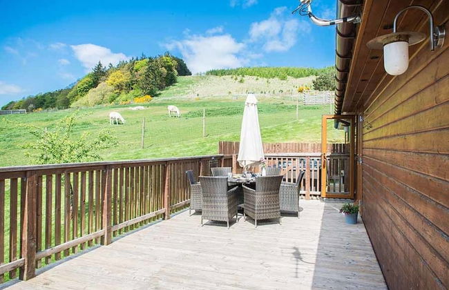 Woodpecker Lodge With Hot Tub Near Cupar, Fife - Foto 11