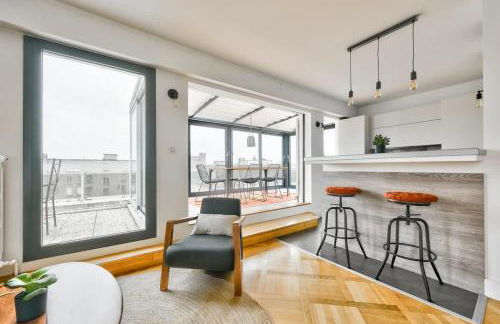 Splendide terrasse avec vue Tour Eiffel - Foto 6