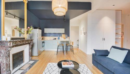 Loft Doryan ! Blue Haussmannien - Centre Gare - Excelsior - 2 à 4 pers - Foto 3