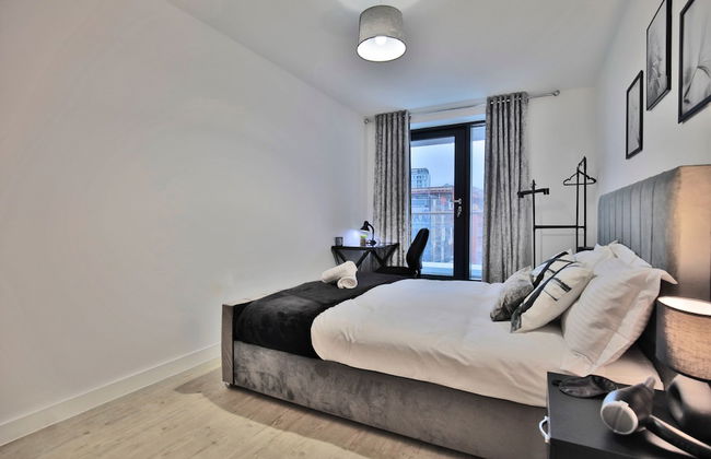 Manchester - 2-bed Apartment - Sleeps 4 - Wifi - Foto 9