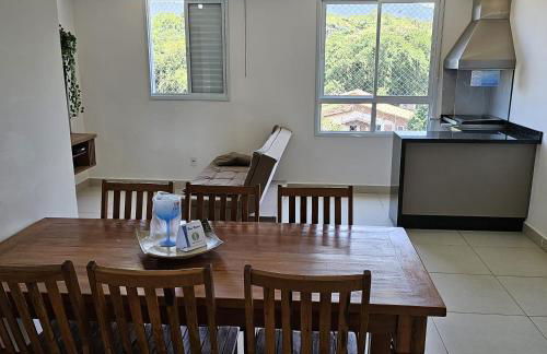 Jardim das Palmeiras II Home Resort JP2 Ubatuba - Apartamento com 2 Dorms, 1 Suíte, Condomínio com Piscina Adulto e Infantil, Jacuzzi Aquecida,Sauna, Churrasqueira, Academia, Salão de Jogos e Playground - Foto 18