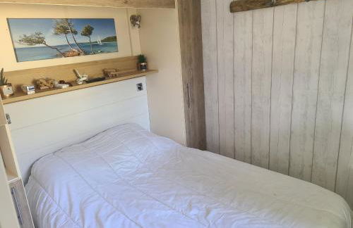 Chalet en bois climatisé À 300 m de la plage Marina di Sorbo 6 personnes - Foto 12