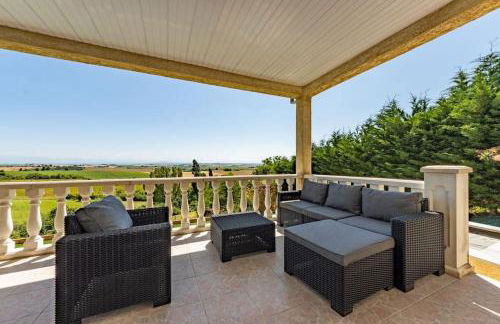 Villa 15 personnes - Piscine - Jacuzzi - Clim - Bar - Billard - Cinéma - Vue Panoramique - Foto 41