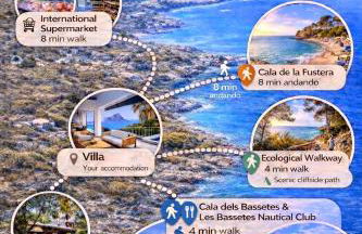 Villa lujo vistas mar - piscina privada - playa a pie - Foto 25