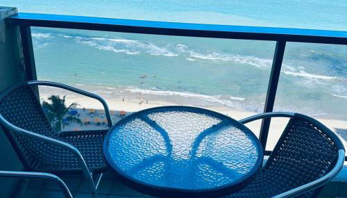 Flat 10 andar no Golden Beach acesso direto a praia - Photo 4