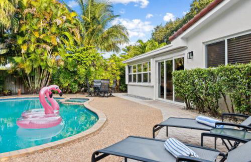 Solar Heated Pool Spa Tiki Hut Huge Backyard Hammock Retro Bikes - Foto 41