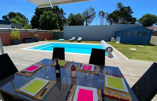 Beautiful House With Heated Pool, Ploemeur - Foto 15