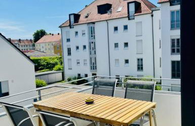 Apartment im Zentrum von Straubing ruhig gelegen mit Parkplatz und Balkon für bis zu 4 Gäste - Foto 22