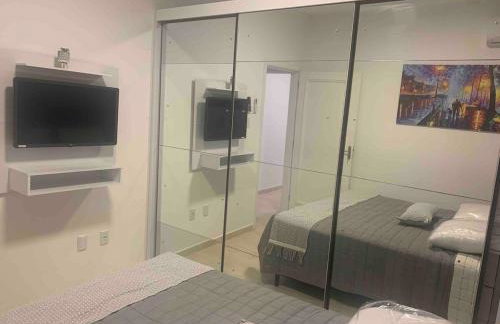 Apto22-Lindo -3 quartos- em Santos-SP com ar condicionado - Foto 11