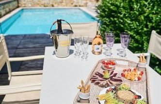 Maison 5 étoiles luxe 6p piscine privée chauffée Lascaux - Foto 42