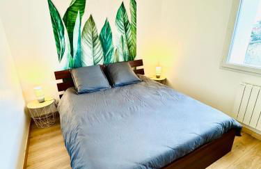 Le Cèdre Enchanté - Maison avec 2 chambres pour 6 personnes climatisée, avec terrasse et BBQ - Foto 10