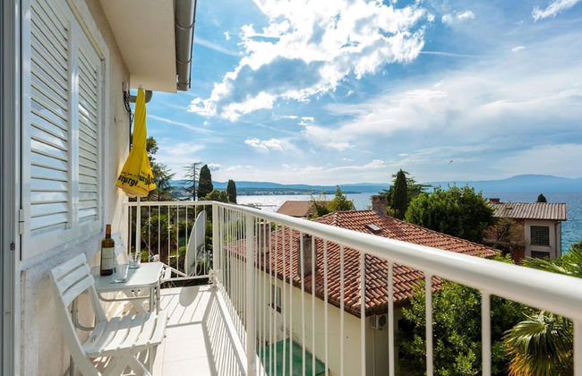 Cosy Apartment in Malinska With Barbecue - Foto 16