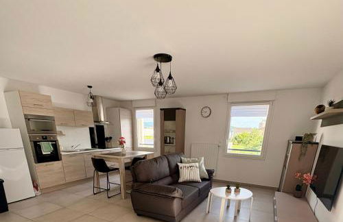 Appart Cosy 50 m2 avec balcon à Amnéville, Metz et Luxembourg - Foto 6