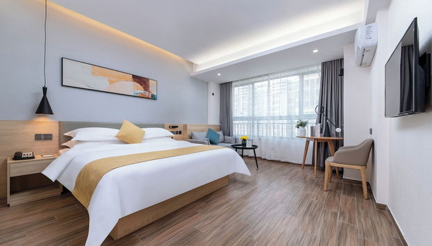 Poltton International Apartment Jieyang - Foto 5, Habitación