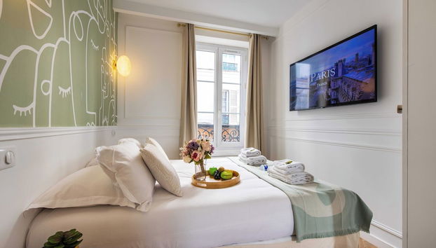 Chic Studio for 2 People - Pigalle/sacre-coeur - Foto 4, Sala de estar