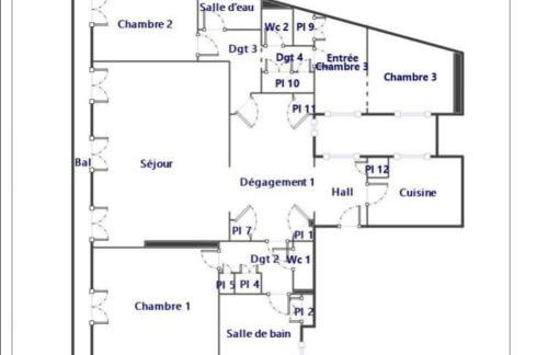 Magnificent Marseille 3-bedroom penthouse apartment with elevator, AC - Foto 48