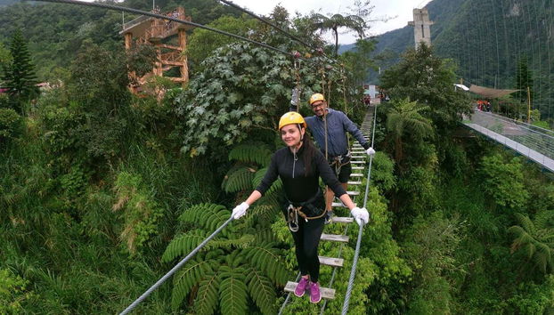 Sospesi a 170 metri di altezza