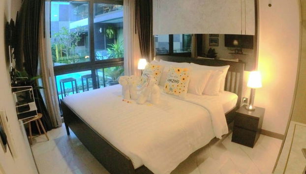 B206 - 1 Bdr Condo With Pool Access Ao Nang Beach - Foto 3, Habitación